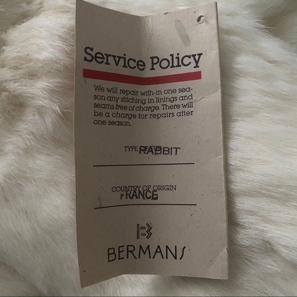 ❄️ *Gorgeous* Rabbit Fur Jacket - Picture 6 of 6